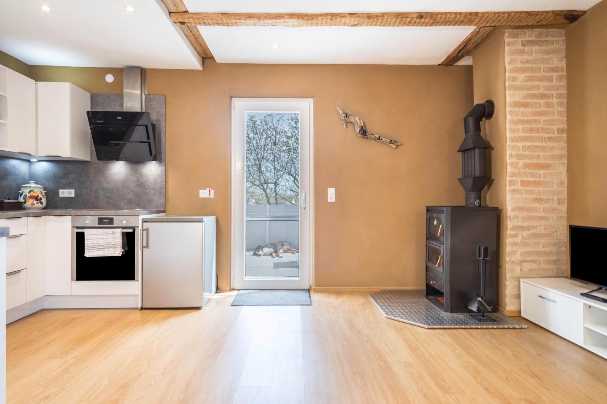 קרסברון אם בודנזי Ferienwohnung Lang מראה חיצוני תמונה